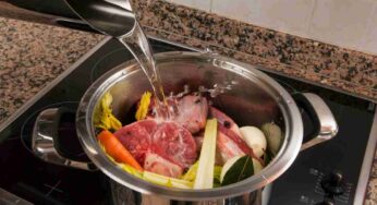Non c’è nulla di meglio che un buon brodo di carne per riscaldarsi: con questa ricetta è venuto delizioso