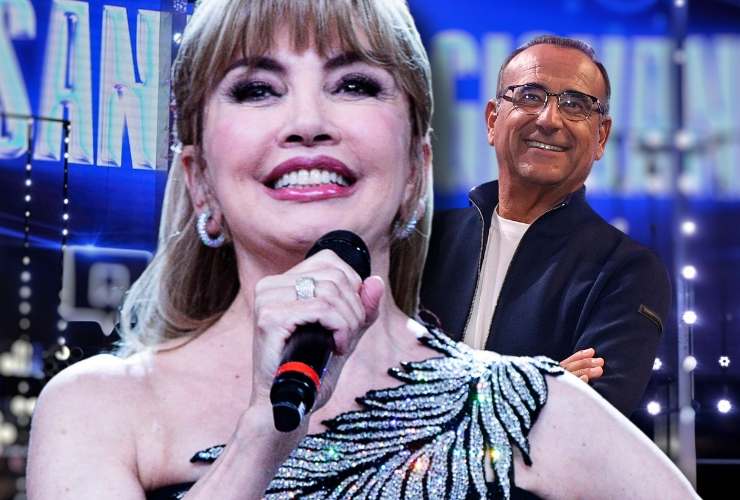 Milly Carlucci e Carlo Conti